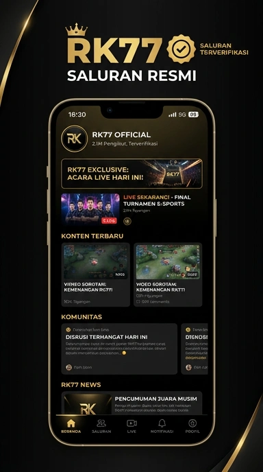 Kanal Resmi rk77 untuk Pengguna Android